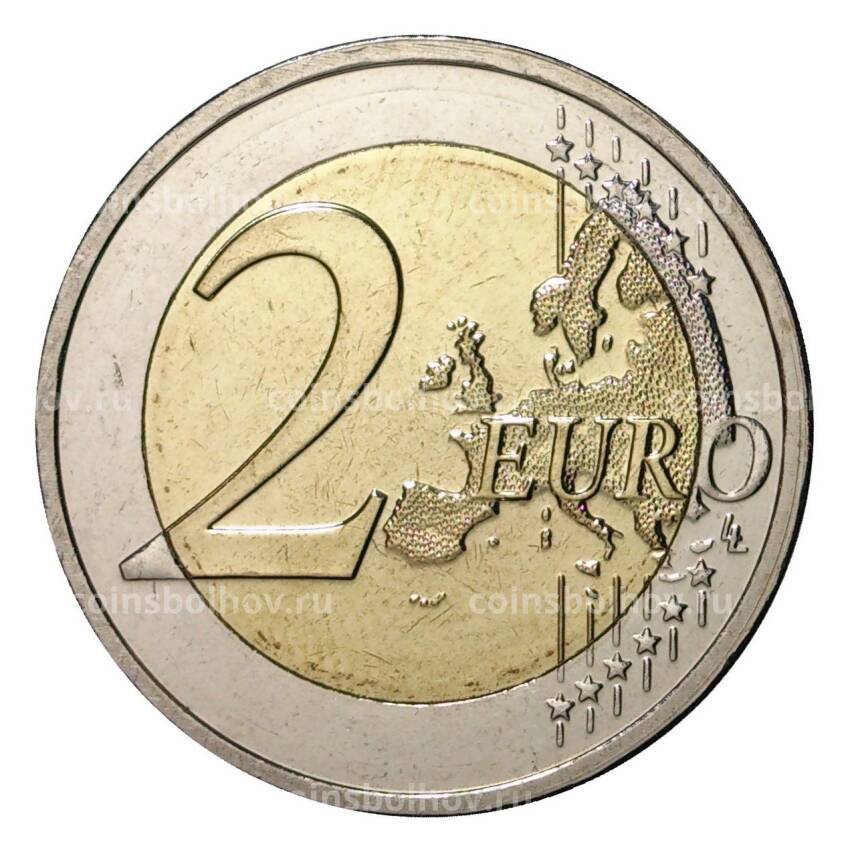 Монета 2 евро 2014 года 50 лет правления герцога Жана (вид 2)
