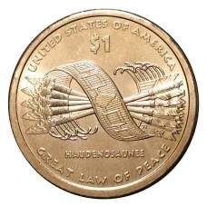 Монета 1 доллар 2010 года Сакагавея Стрелы D (аверс)