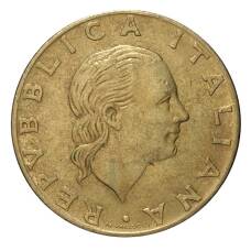 Монета 200 лир 1979 года (реверс)