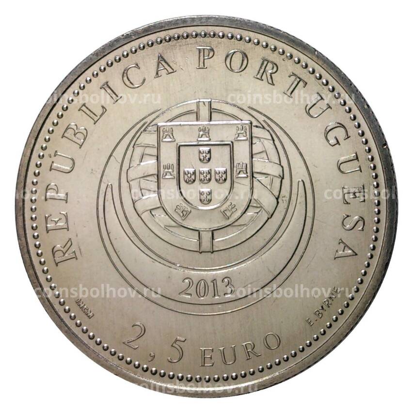 Монета 2.5 евро 2013 года Португалия «Серьги Виан-ду-Каштелу» (вид 2)