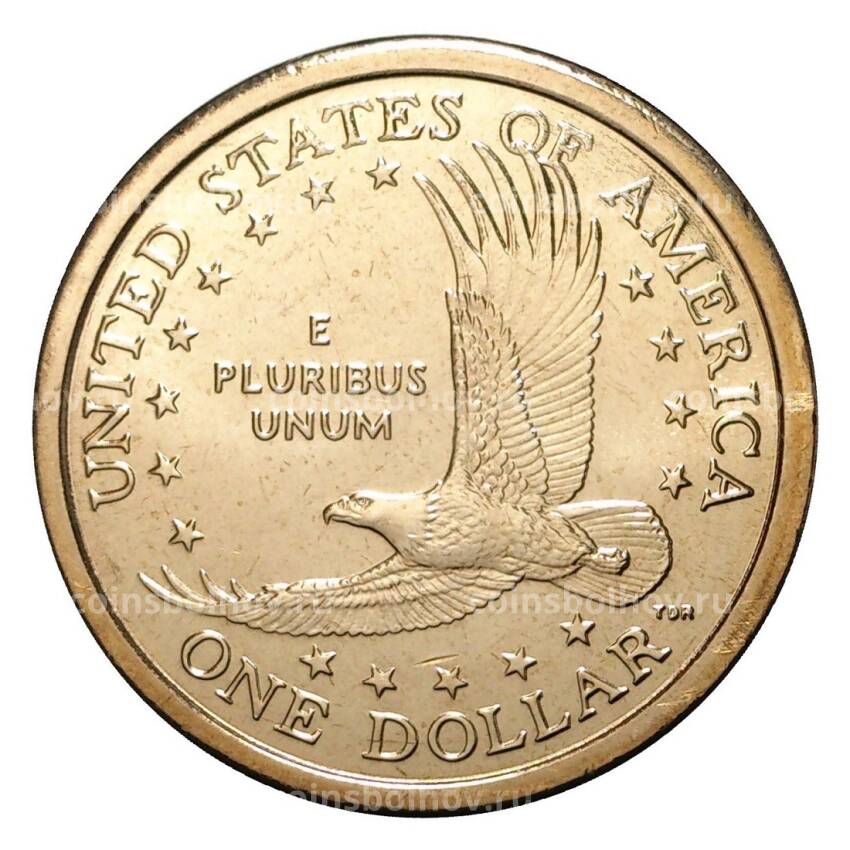 Монета 1 доллар 2004 года Сакагавея «Парящий Орёл» D (вид 2)