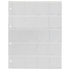 Лист формата Grand под холдеры на 20 ячеек (аверс)