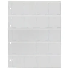 Лист формата Grand под холдеры на 20 ячеек (аверс)