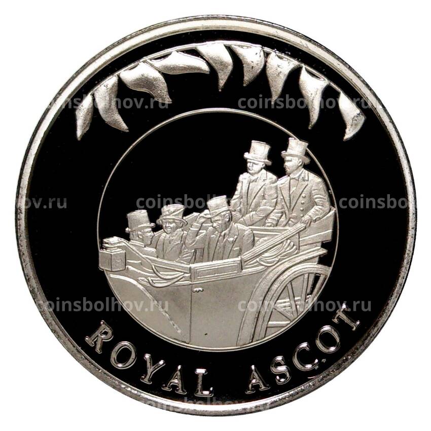 Монета 50 пенсов 2002 года Королевский эскорт