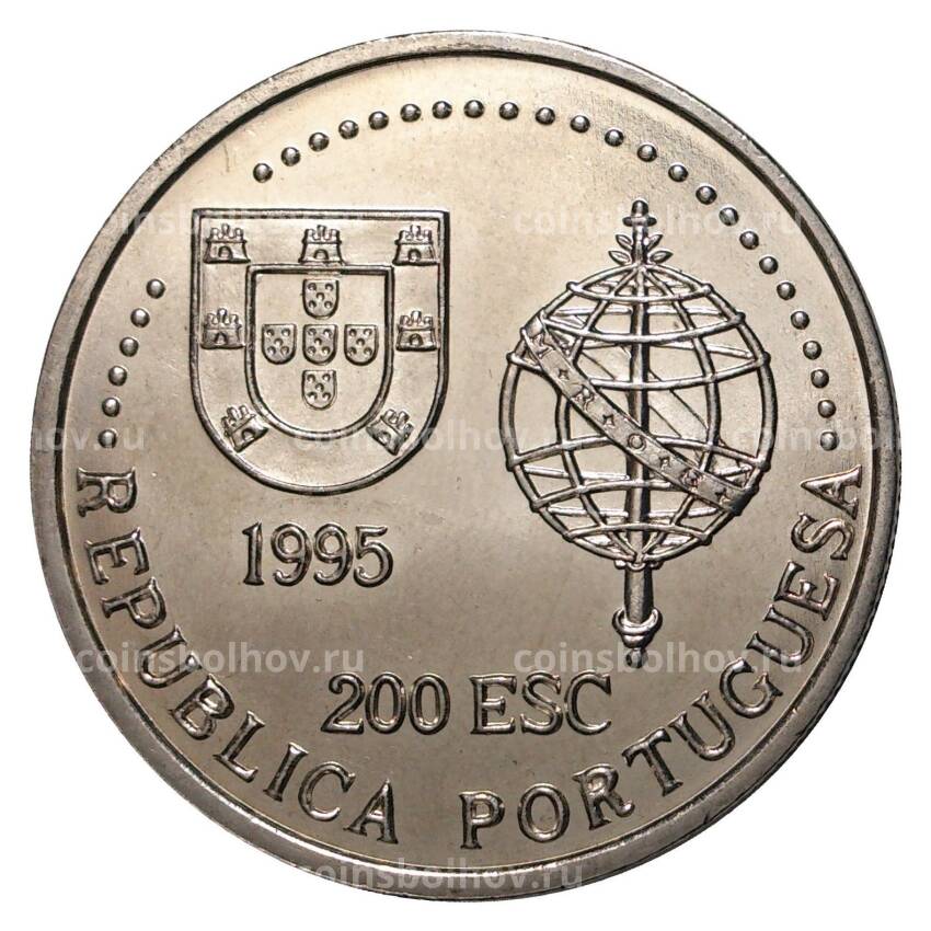 Монета 200 эскудо 1995 года Золотой век открытий - Австралия (вид 2)