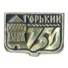 Значок Горький - 750 лет