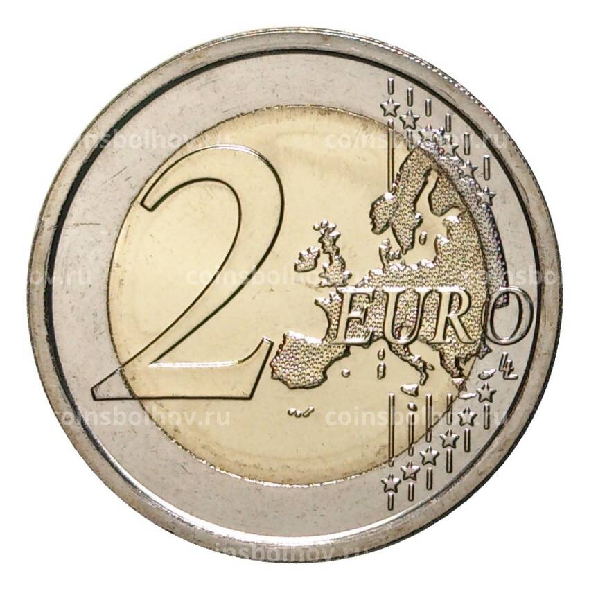 Монета 2 евро 2016 года 2200 лет со дня смерти Плавта (вид 2)