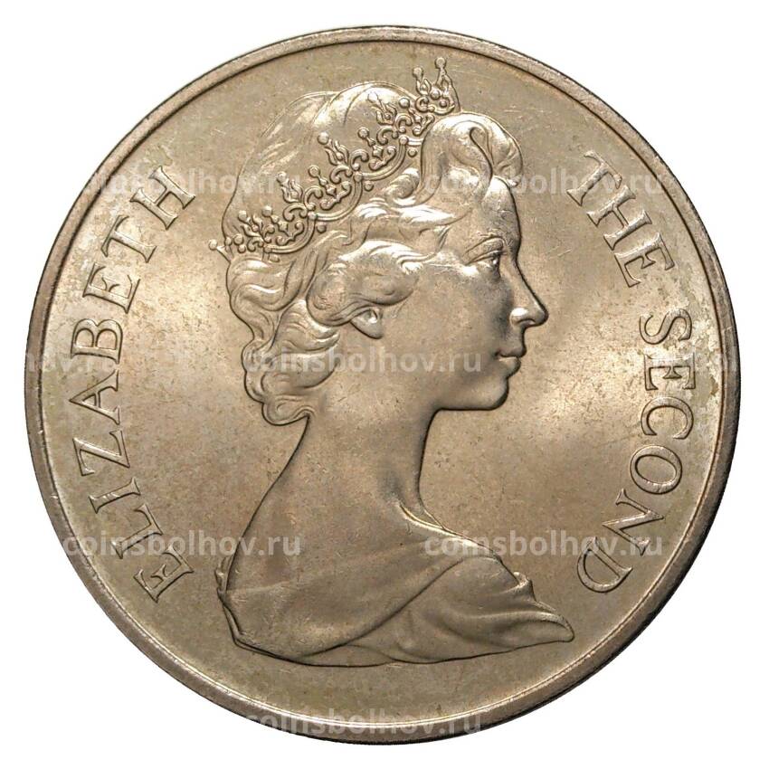 Монета 1 крона 1970 года Кошка Мэнкс (вид 2)