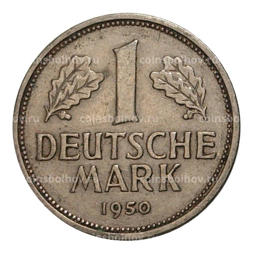 Монета 1 марка 1950 года J