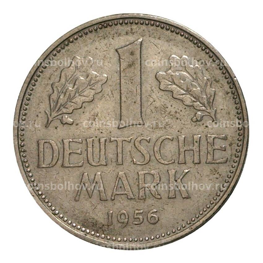 Монета 1 марка 1956 года D