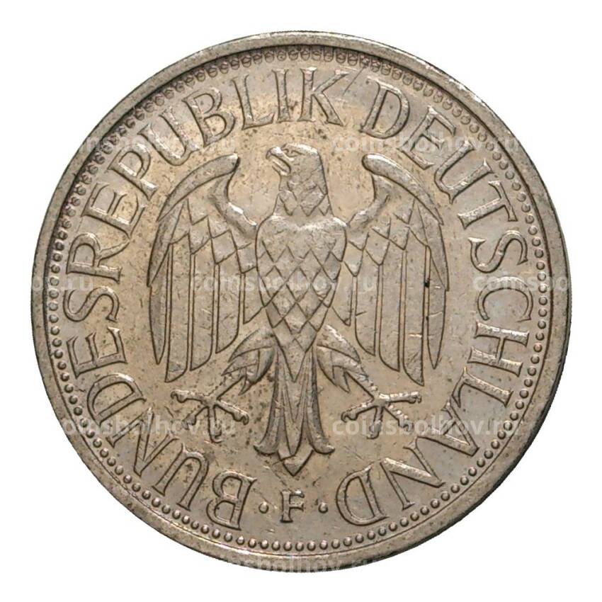Монета 1 марка 1989 года F (вид 2)