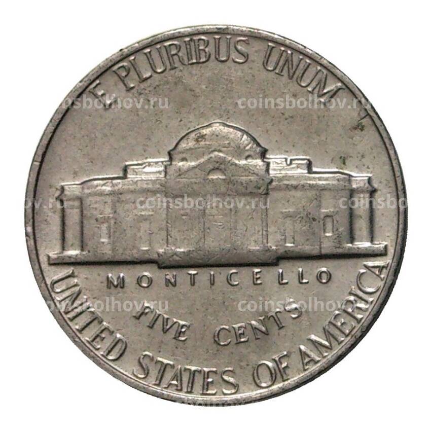 Монета 5 центов 1964 года (вид 2)