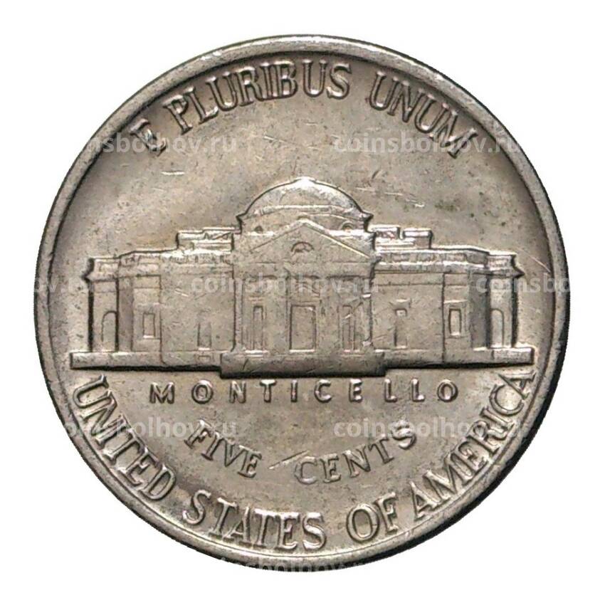 Монета 5 центов 1983 года P — США (вид 2)