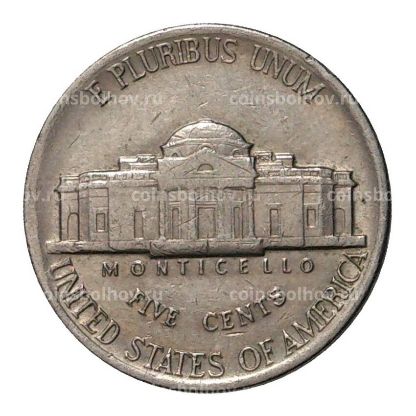 Монета 5 центов 1985 года P — США (вид 2)