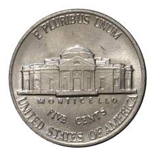 Монета 5 центов 1988 года D США (реверс)