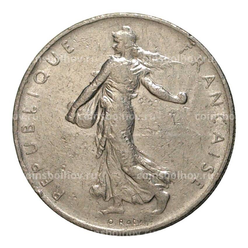 Монета 1 франк 1961 года Франция (вид 2)