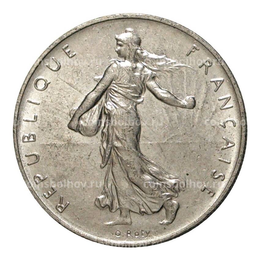Монета 1 франк 1968 года Франция (вид 2)