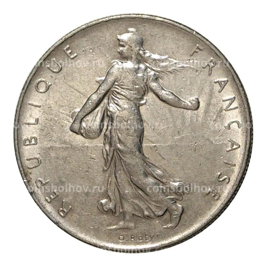 Монета 1 франк 1969 года Франция (вид 2)