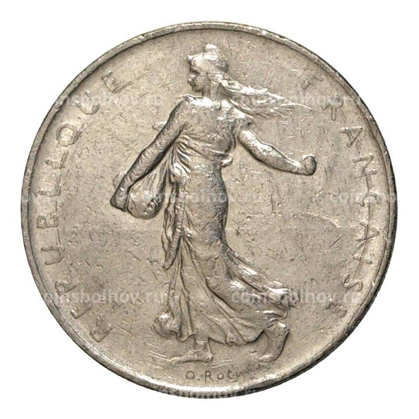 Монета 1 франк 1971 года Франция (вид 2)