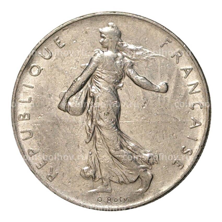 Монета 1 франк 1975 года Франция (вид 2)