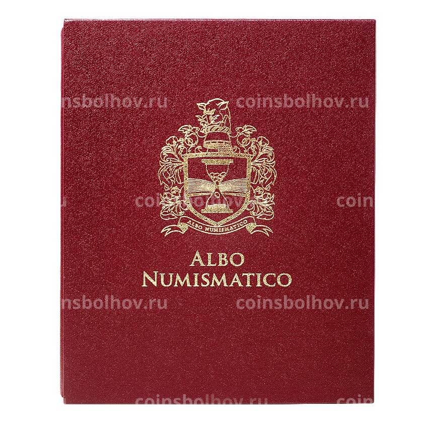 Футляр для альбомов ''Albo Numismatico'' толщиной 20 см - Бордовый