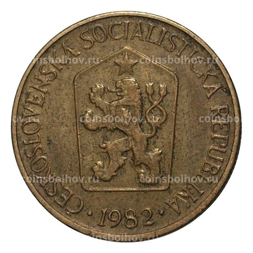 Монета 1 крона 1982 года