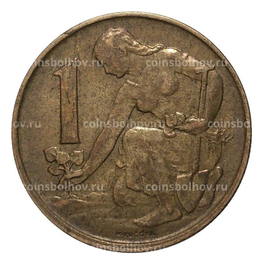 Монета 1 крона 1982 года (вид 2)