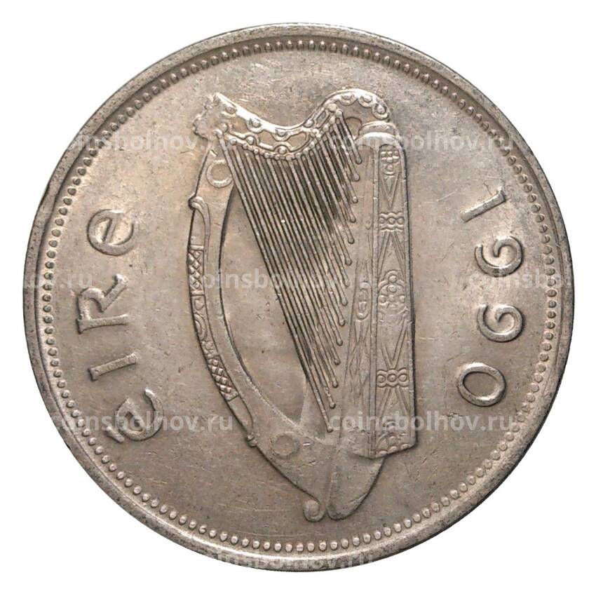 Монета 1 фунт 1990 года Ирландия (вид 2)