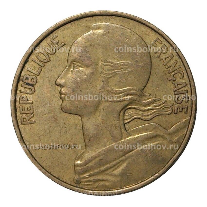 Монета 10 сантимов 1979 года (вид 2)