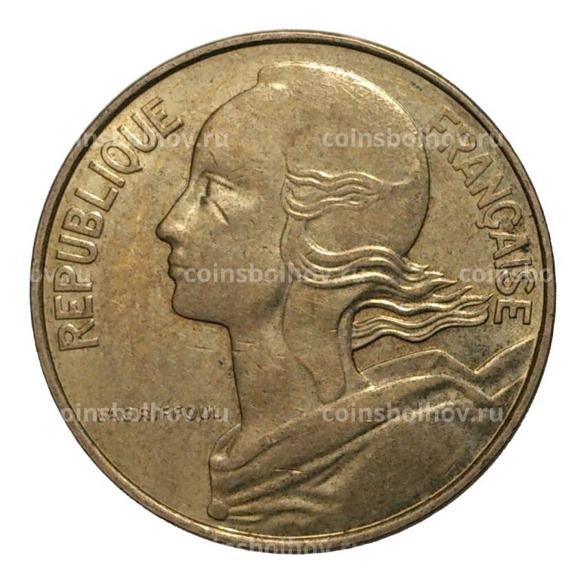 Монета 10 сантимов 1984 года (вид 2)