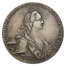 1 рубль 1773 года СПБ ТI ЯЧ - копия (реверс)