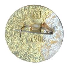 Значок Золотое кольцо - Плёс (вид 2)