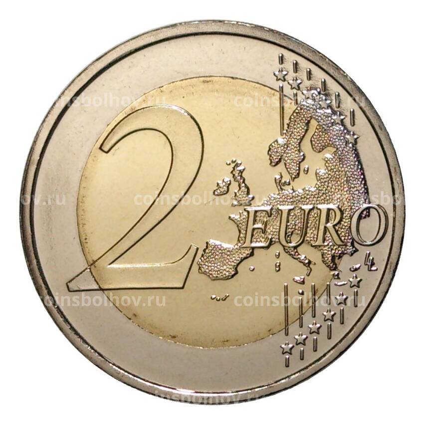 Монета 2 евро 2014 года Рига - культурная столица Европы (вид 2)