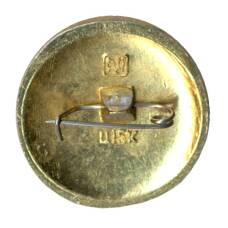 Значок Золотое кольцо - Владимир (вид 2)