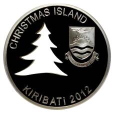 Монета 20 долларов 2012 года Счастливого Рождества (реверс)