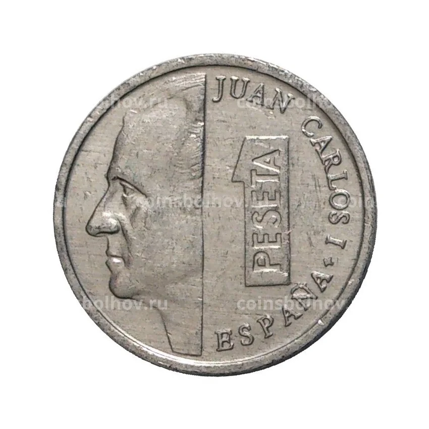Монета 1 песета 1992 года (вид 2)
