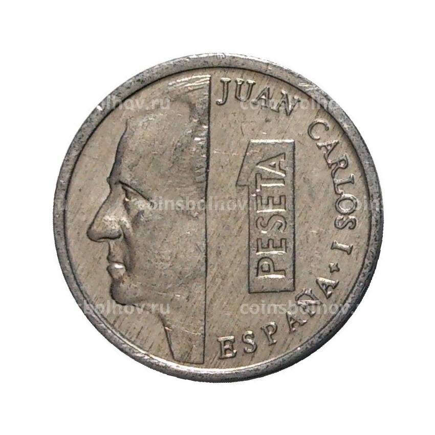 Монета 1 песета 2000 года (вид 2)