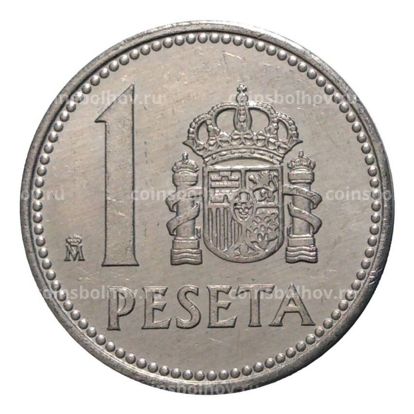 Монета 1 песета 1984 года (вид 2)