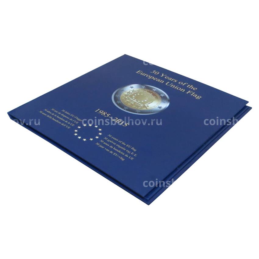 Альбом-планшет для монет 2 евро серии «30 лет флагу Европы» (вид 3)