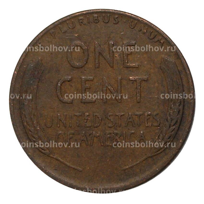 Монета 1 цент 1951 года D (вид 2)