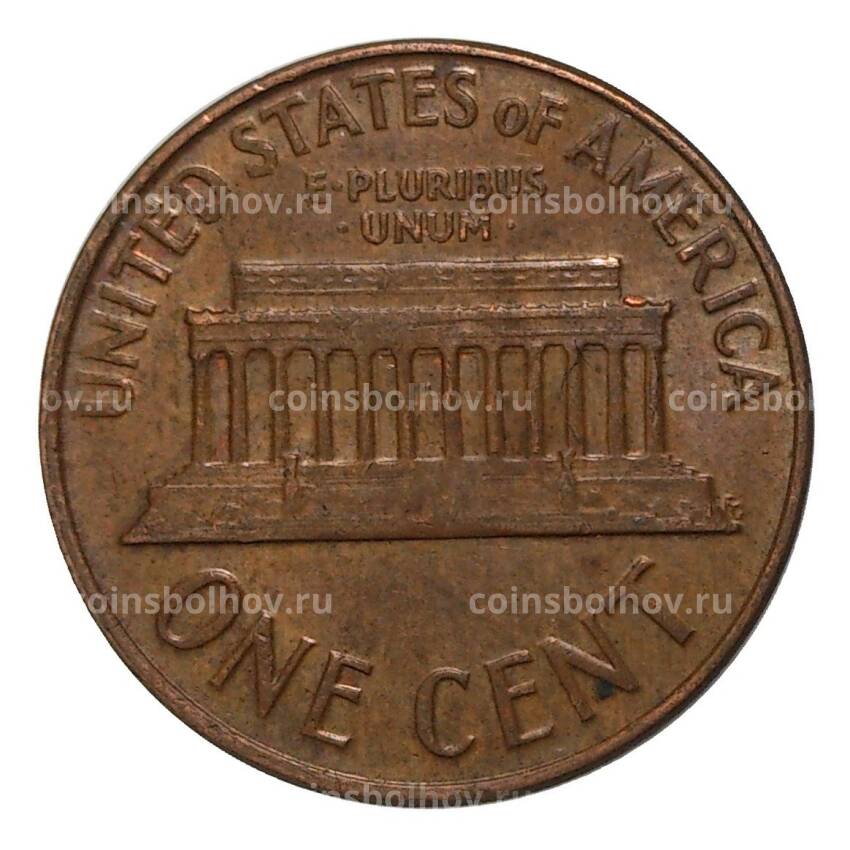 Монета 1 цент 1963 года D (вид 2)