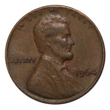 Монета 1 цент 1964 года (аверс)