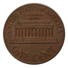 Монета 1 цент 1970 года (реверс)