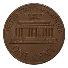 Монета 1 цент 1970 года (реверс)