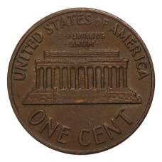 Монета 1 цент 1972 года (реверс)