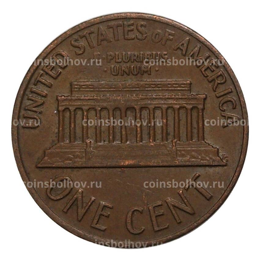 Монета 1 цент 1972 года (вид 2)