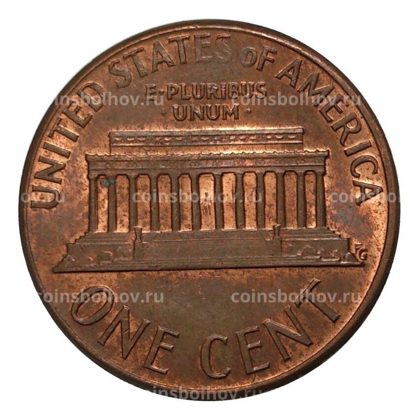 Монета 1 цент 1974 года D (вид 2)