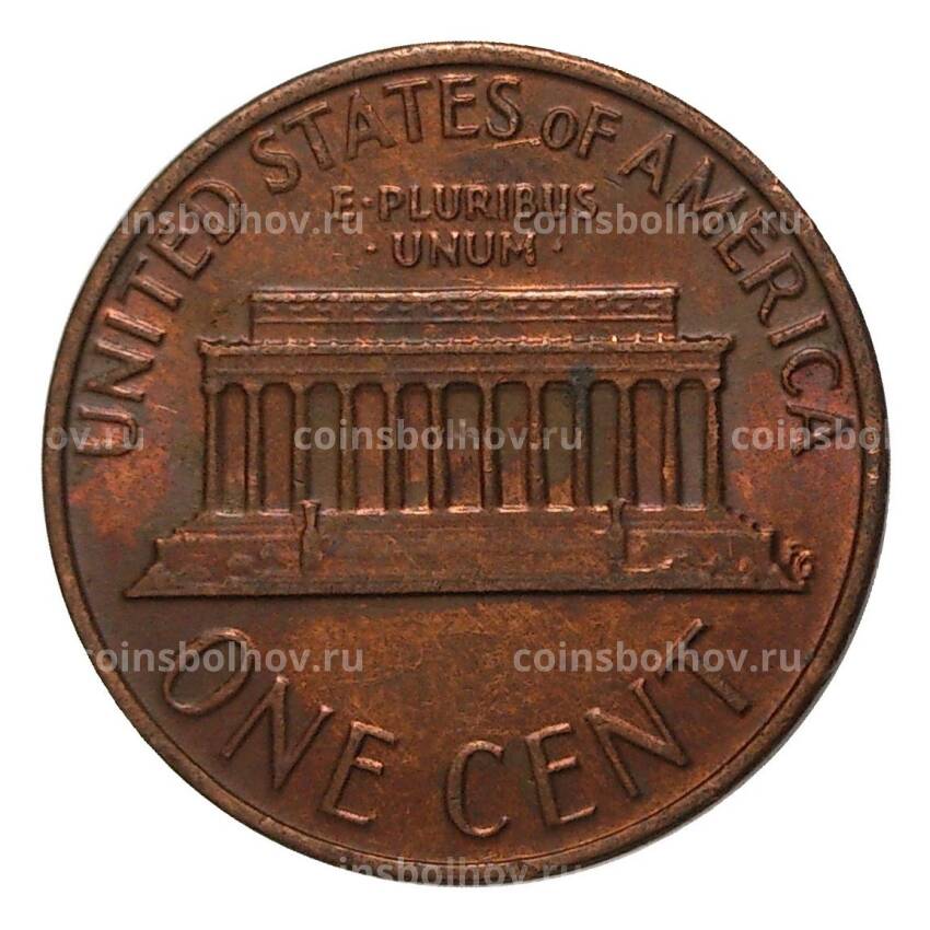 Монета 1 цент 1976 года (вид 2)