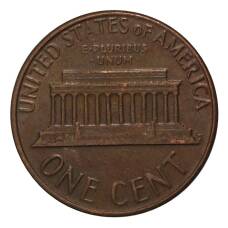 Монета 1 цент 1976 года D (реверс)