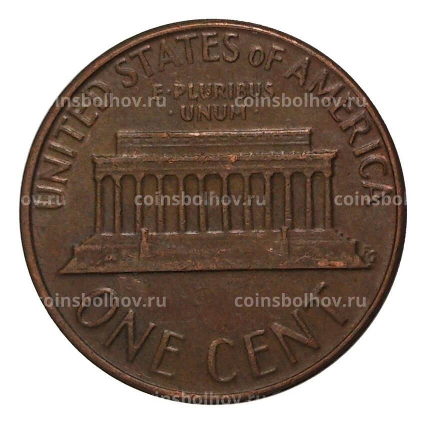 Монета 1 цент 1976 года D (вид 2)
